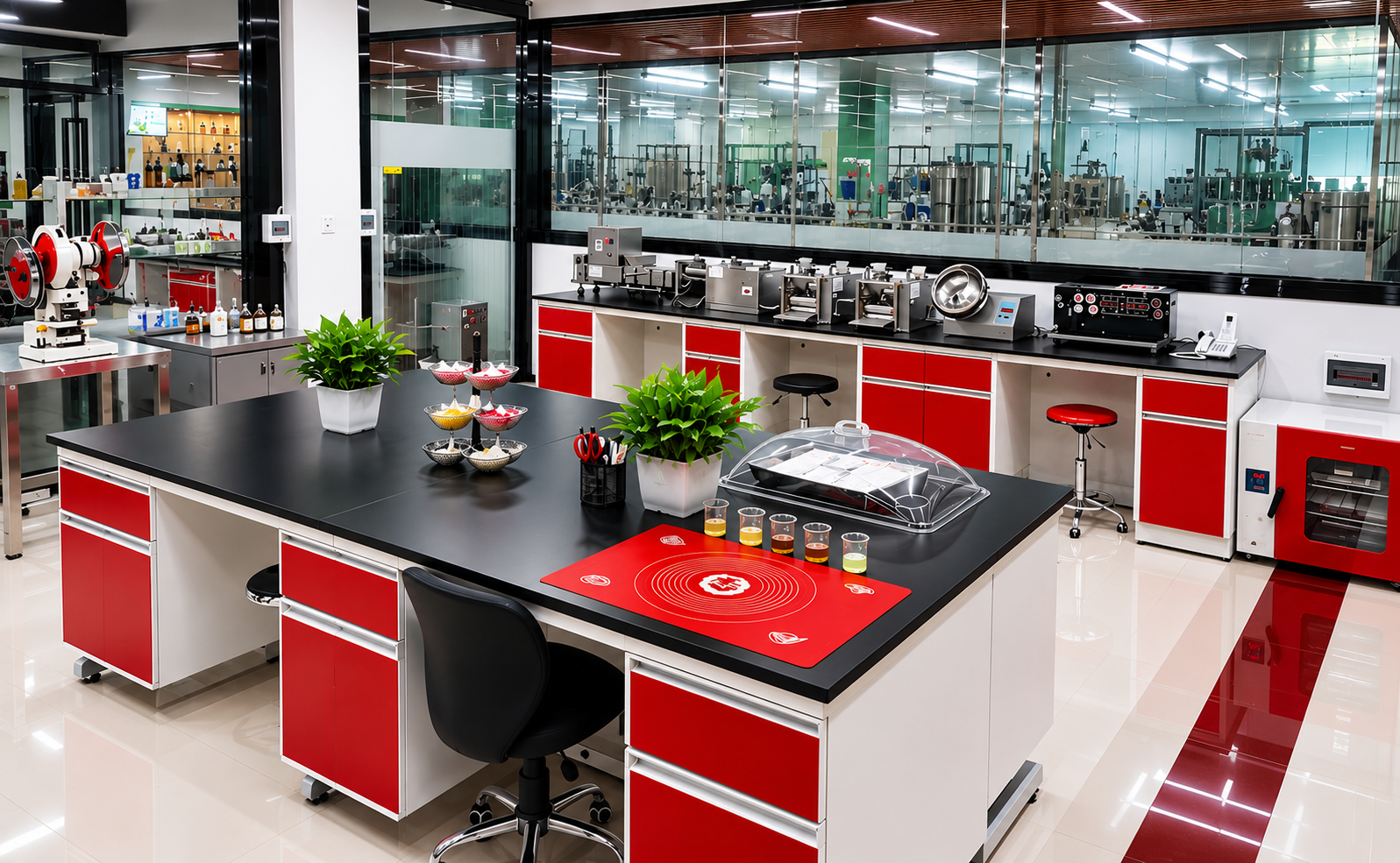 ESSENSOS modern flavour and fragrance application laboratory